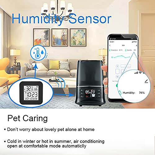 WiFi Smart IR Remote Control WiFi Temperature Humidity Sensor Monitor