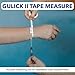 Sammons Preston Gulick II Tape Measure, Individually Calibrated Device with Metric or English Units
