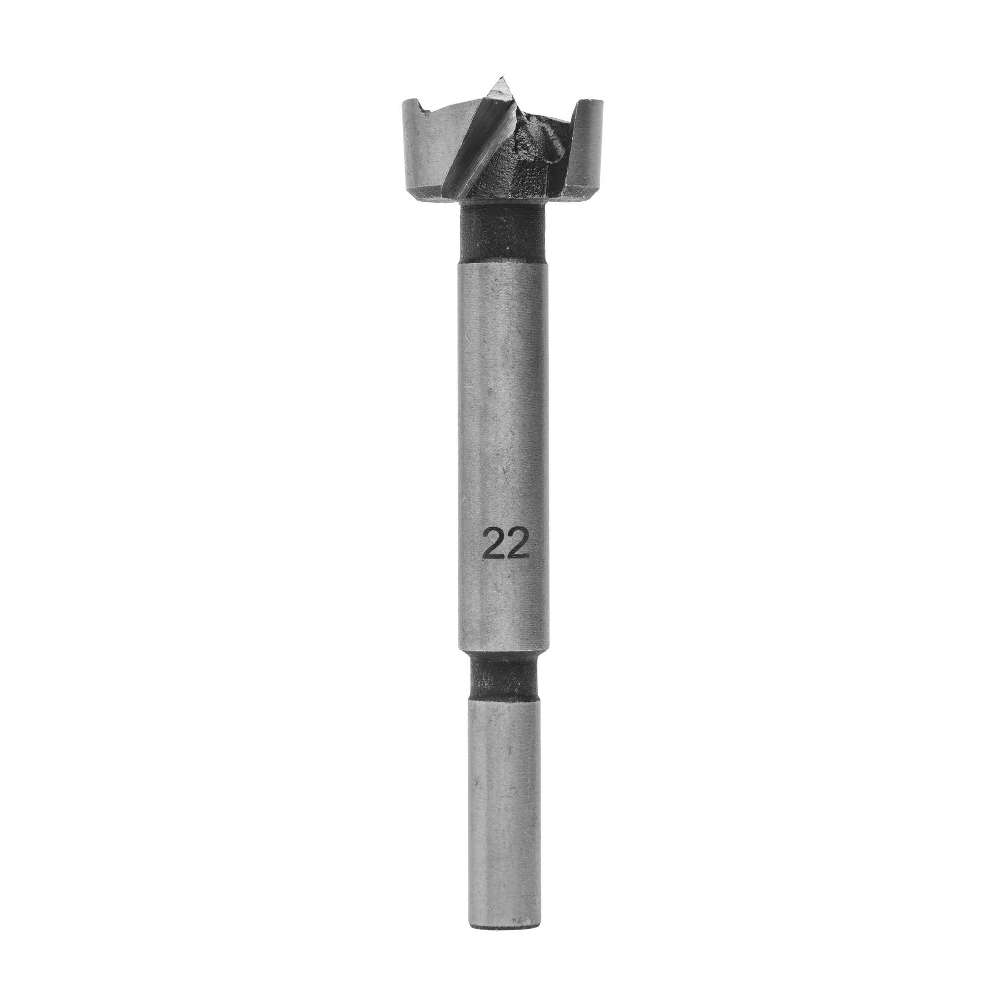 ENT 25007 Forstner Drill CS Shank (S) 8 mm, Diameter (D) 22 mm, L 90 mm