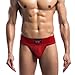 Uabrav Mens Sport Briefs Jock Strap Gym Athletic Supporter Bulge Pouch
