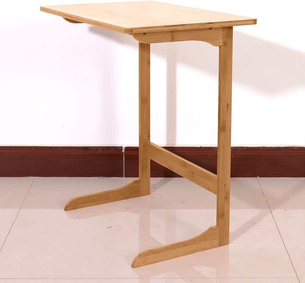 Amazon Com Bamboo Snack Table Tv Tray Sofa Couch End Table Bed