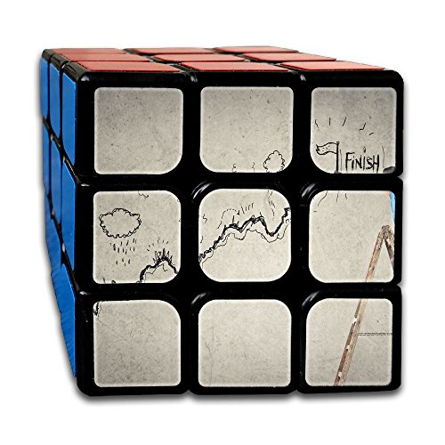 Aijunxia Creative Moment A Young Man Drawing On The Wall 3x3x3 Speed Cube Smooth Magic Cube Puzzles Easy Turning And Smooth Play