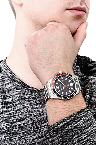 Orphelia Urban - Reloj de Pulsera analógico para Hombre, Mecanismo de Cuarzo, Acero Inoxidable - Imagen 8