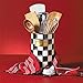 MacKenzie-Childs Courtly Check Enamel Utensil Holder