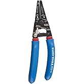 Klein Tools 11057 Wire Cutter/Stripper, Made in USA, Heavy Duty Cutter for 20-30 AWG Solid and 22-32 AWG Stranded Wire