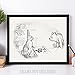 Stuck in The Rabbit Hole - Winnie The Pooh 11x14 Unframed Nursery Art Print