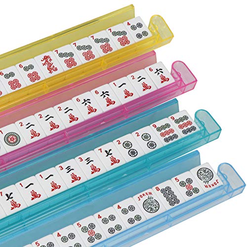 Travel Size American Mahjong Set - 166 Engraved Tiles With Case - By Mose Cafolo (2019)