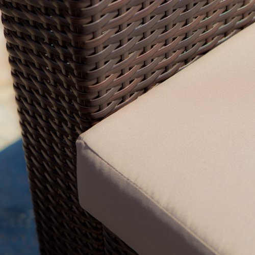 Best Selling Venice PE Wicker 4-Piece Outdoor Sofa Set - Thumbnail 4