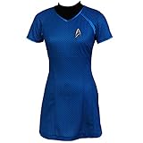CosplaySky Star Trek Into Darkness Blue Dress Marcus Uniform Costume Medium