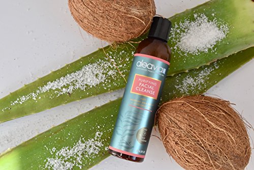 aleavia purifying organic facial cleanser