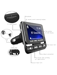 Tohayie   Transmisor de FM con Bluetooth inalámbrico, receptor de audio, sintonizador de música, kit de coche con cargador USB