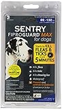 SENTRYÂ® Fiproguard MAX for Dogs
Flea and Tick Squeeze-On 89 lbs. to 132 lbs. 3ct