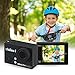 Dragon Touch Kids Action Camera 1080P Waterproof Camcorder Video Sports Cam Underwater with Remote for Children Holiday Learn Camera Toy Vision 1