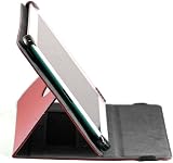 Navitech Red Case 360 Stand Stylus for DOOGEE T20 Mini 8 Inch Tablet view 2