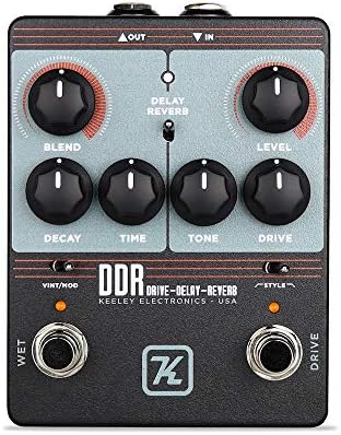 Keeley DDR Drive Delay Reverb Pedal