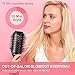 Hair Dryer Brush, IKEDON Dry, Straighten & Curl One Step Hair Dryers with Negative Ion for Reducing Frizz and Static