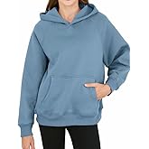Amazhiyu Women's Fleece Pullover Long Sleeve Oversized Hoodies with Pockets