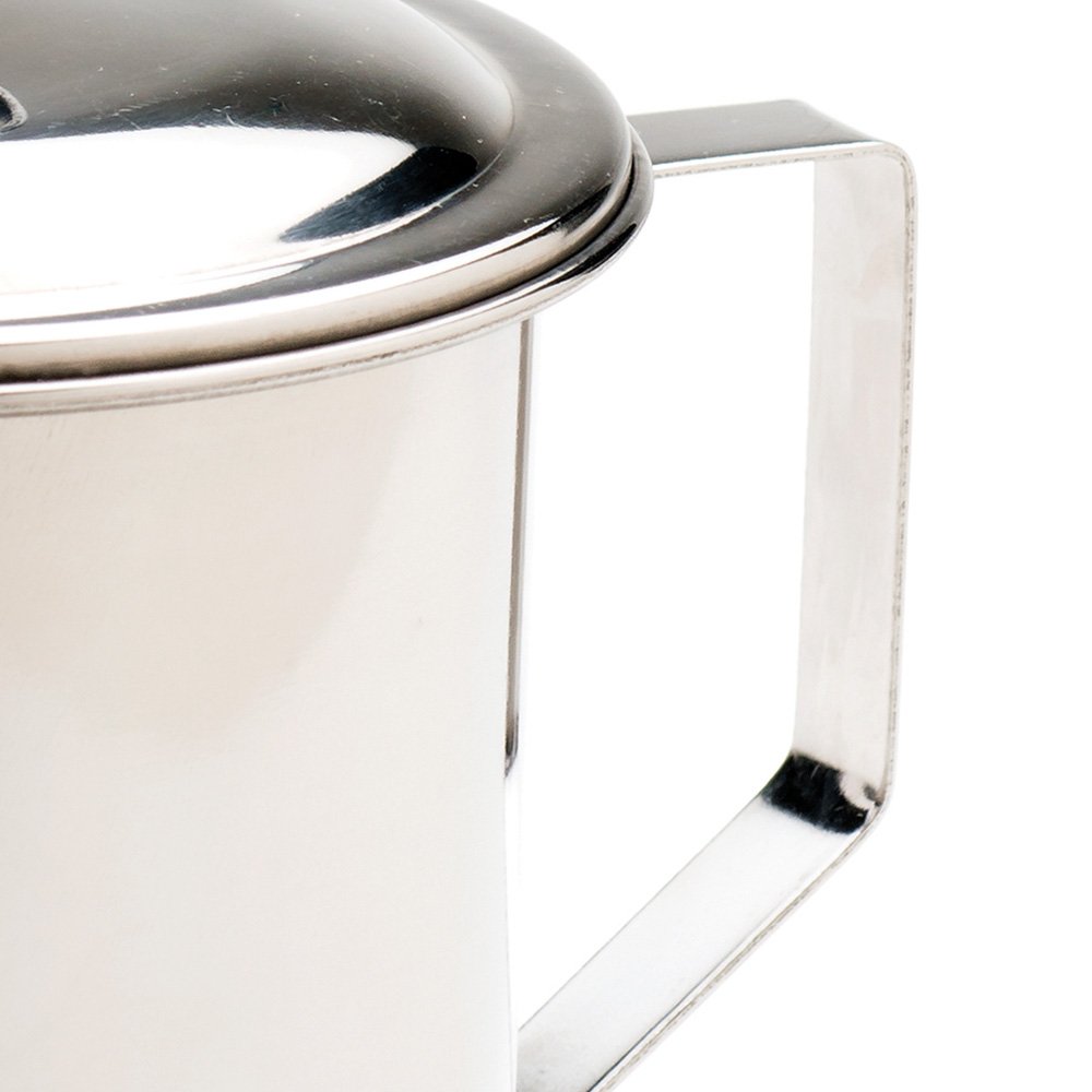 Cooking Oil and Bacon Grease Catcher, Container, and Keeper. Perfect As