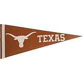 Texas Mini Pennant - Size: 4" x 9" - Officially Licensed - 1 Pennant Per Pack