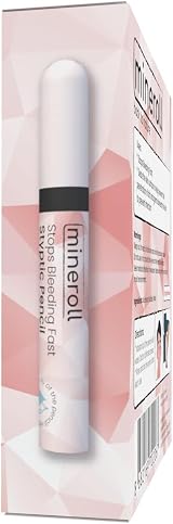 MINEROLL Styptic Pencils 12 Count Stops Bleeding Fast for Nicks Shaving view 2