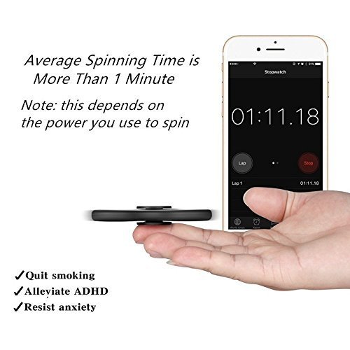 Reliatronic Hand Spinner with Hybrid Ceramic Bearing - Finger Spinner For ADD, ADHD, Anxiety and Stress Relief Suitable for Adults and Kids