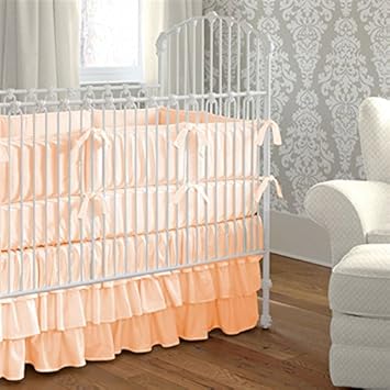 peach crib bedding