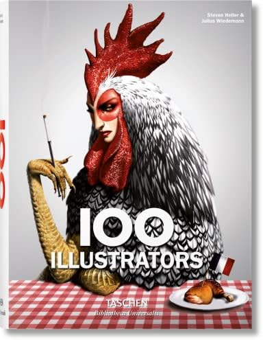 100 Illustrators, 2 Vol.: Heller, Steven, Wiedemann, Julius