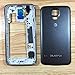 Black For S5 G900A Full Housing Case Cover + Screen Glass Lens + Frame + Battery Door Cover + Buttons + Tools for Samsung Galaxy S5 AT＆T G900A i9600