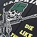 Black American USMC Flag U.S. Marines Corp Mess with The Best Die Like The Rest 3x5 Feet Polyester USA Decorative Custom Flag and Banner