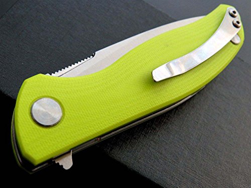 Eafengrow EF33 Folding Knife G10 Handle Ball Bearing Tactical Pocket Knives Outdoor Survival Hunting Camping Tools (Light)