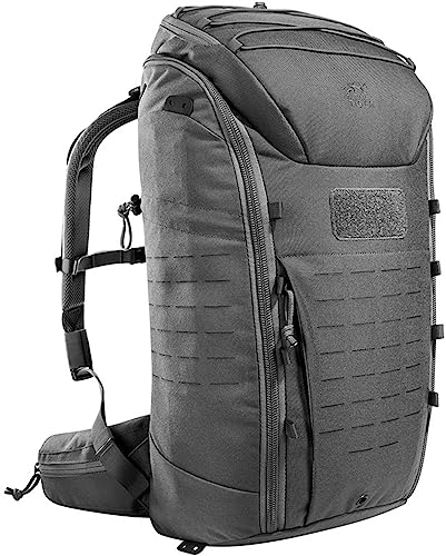 Tasmanian Tiger TT Modular Pack 30 Daypack Wander-Rucksack mit 30 Liter Volumen inkl. Organizer Zusatz-Taschen Set für mehr Ordnung (Titan Grey)