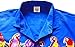 La Leela Men's Aloha Hawaiian Shirt Short Sleeve Button Down Casual Beach Party Blue