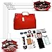 YNIQUE Satchel Purses and Handbags for Women Shoulder Tote Bags Wallets