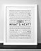 THE WEST WING Typography & Quote Art Print (Frame not included)