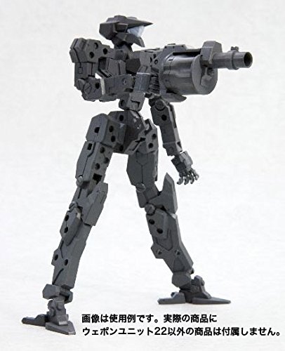 Kotobukiya Modeling Support Goods: Weapon Unit 22 Rocket Launcher & Revolver Launcher Model Kit Acessory, Multicolor