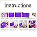 SHINDEL Thunder Sticks, 50 Pairs Cheer Sticks Inflatable Boom Sticks Noisemakers, Purple