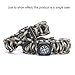 Gonex 550 Paracord Survival Bracelet, Emergency Survival Kit with Compass, Eye Knife, Fire Starter, Fishing Tool for Camping, Hiking, Hunting, Travelling