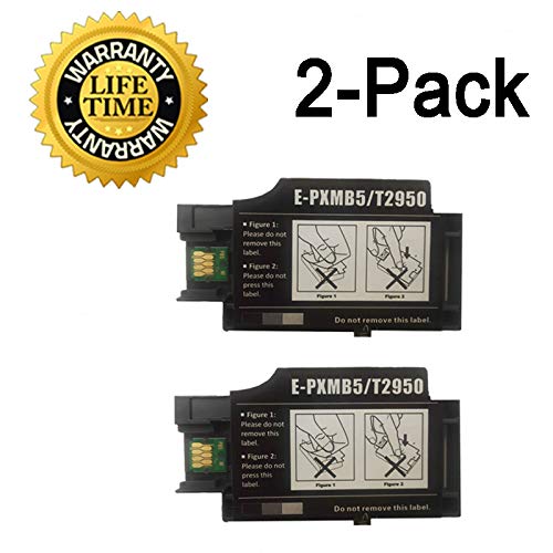 Remanufactured T2950 Ink Maintenance Box for Workforce WF-100 WF-100W Inkjet Printer 2-Pack