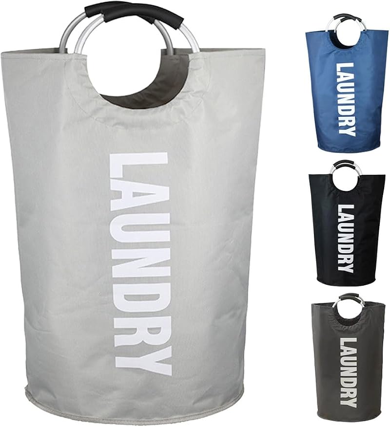 Armo Home 90L Large Laundry Basket Foldable Collapsible Freestanding