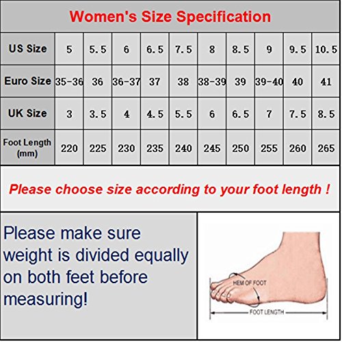 Poplover Women\'s Faux Suede Back Zipper Ankle Boots Mid Block Heels Shoes Black 4.5 UK