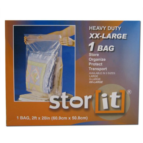 5 Zip Lock Bags XXL Extra large Plastic 24x20 Heavy Duty Clothes