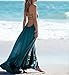 R.Vivimos Womens Summer Cotton Sexy Backless Long Dresses