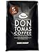 Don Tomás, Nicaraguan Whole Coffee Beans, Dark Roast, 5 Lbs, Single Origin, Direct Trade, Rainforest Alliance Certified, Small Family Business