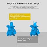 Creality Space Pi Filament Dryer Plus 2 Rolls 1.75/2.85mm 360° Hot-Air view 3