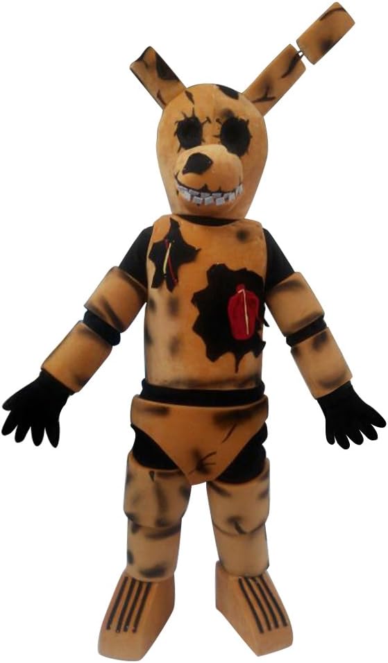 Cosplaydiy Unisex Fnaf Springtrap Spring Bonnie Cartoon Charakter Maskottchen Amazon De Sport Freizeit