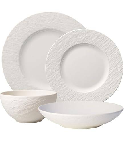 Amazon.com | vivo by Villeroy & Boch Group Basic White Combo Set