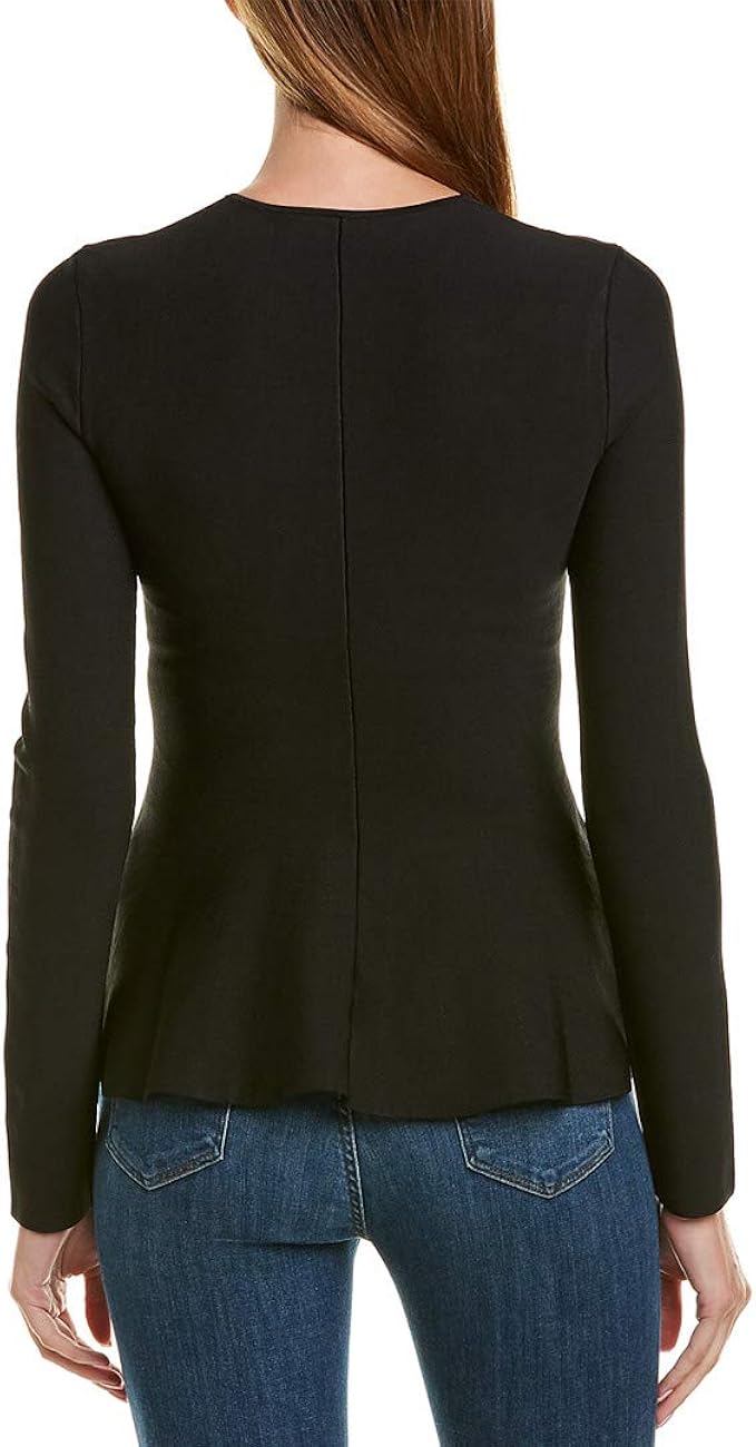 theory classic peplum top