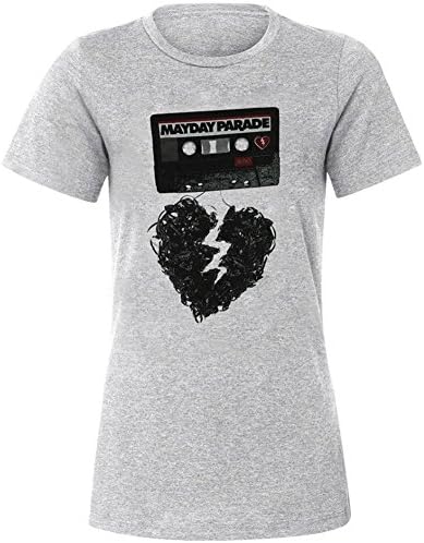 Mayday Parade Cassette Girls Jr Medium Heather