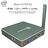 MINI PC - Pc Computer ( Beelink AP34, Apollo Lake N3450, HD Graphics 500, MINI PC 4GB, Gigabit/ Bluetooth /Dual-Band /WiFi, MINI PC Windows 10) MINI PC Intel , Mini Computer (Beelink AP34 4G/64G)