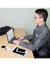 Tripp Lite 4 Port USB 3.1 Gen 1 Hub, USB C a (x4) USB A, portátil con USB C Puerto de carga